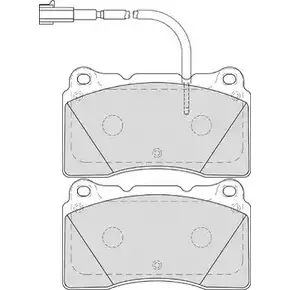 Тормозные колодки, дисковые, комплект Ferodo FSL4307 1193648656 FDB430 7 F32A21S