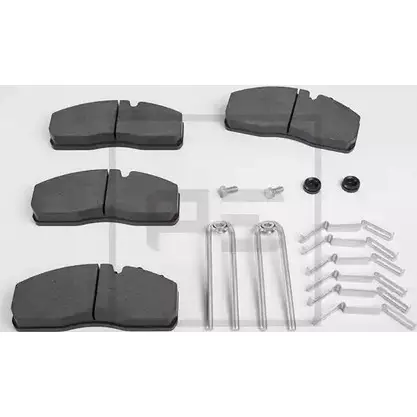 Тормозные колодки, дисковые, комплект PE AUTOMOTIVE 1193655436 BL1944B4 086.338-00A BL1944 A4