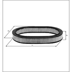 Воздушный фильтр MAGNETI MARELLI 154065173380 1193736761 GZ1FS1R LX10 43
