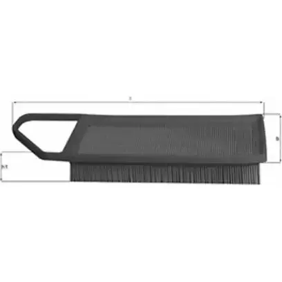 Воздушный фильтр MAGNETI MARELLI SFS5S75 1193736928 154066633550 LX156 9