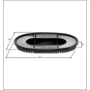 Воздушный фильтр MAGNETI MARELLI LX8 46 1193738602 154098894940 IYG2V
