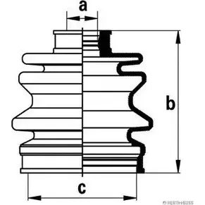 Комплект пылника, приводной вал MAGNETI MARELLI 6WKSLR J28 68002 600000065120 1193785966 изображение 0