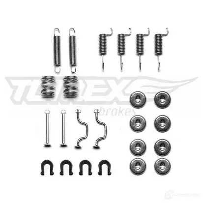 Ремкомплект тормозных накладок TOMEX BRAKES 4 2-09 tx4209 0GF76EL 1424470495