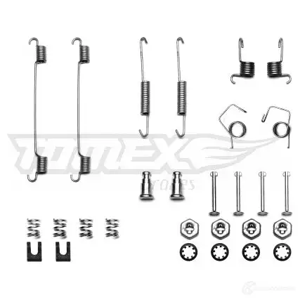 Ремкомплект тормозных накладок TOMEX BRAKES RLI22BH 1424470432 40-2 5 tx4025