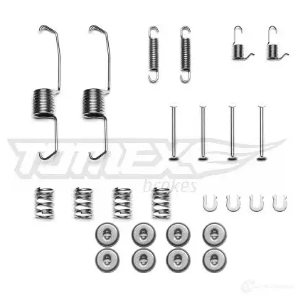 Ремкомплект тормозных накладок TOMEX BRAKES OCS1F tx4049 1424470456 40-4 9