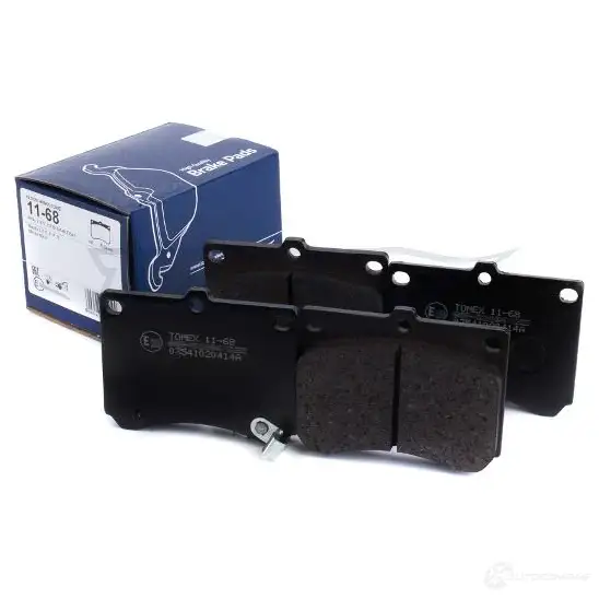 Тормозные колодки, комплект TOMEX BRAKES 21539 tx1168 1424311838 1 1-68