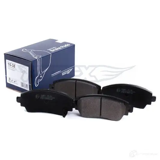 Тормозные колодки, комплект TOMEX BRAKES tx1538 1425025350 1 5-38 23088