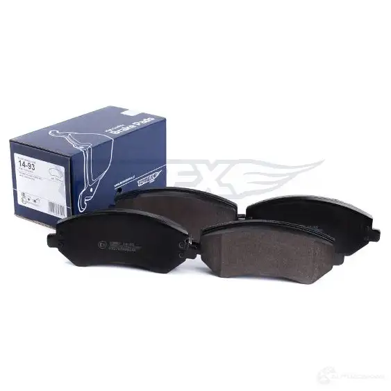 Тормозные колодки, комплект TOMEX BRAKES 23638 tx1493 1425025309 14-9 3