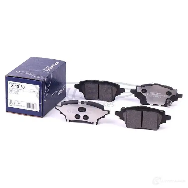 Тормозные колодки, комплект TOMEX BRAKES tx1983 6D Y4J 1437749781