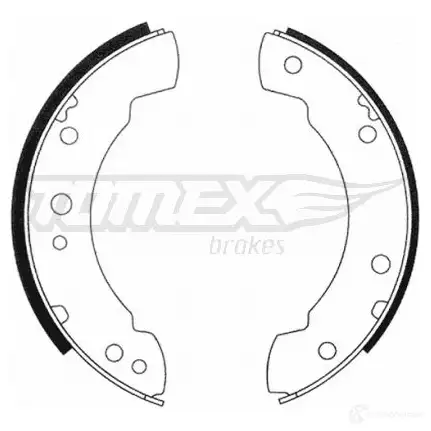 Барабанные тормозные колодки, комплект TOMEX BRAKES tx2088 4FS5U5E 1424827979 2 0-88 изображение 0