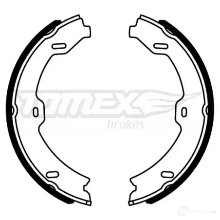 Барабанные тормозные колодки, комплект TOMEX BRAKES 22-1 4 tx2214 1424829438 U9VAM1