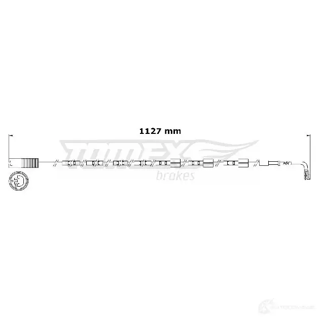 Датчик износа тормозных колодок TOMEX BRAKES 1424550235 tx3101 31- 01 BM6I6