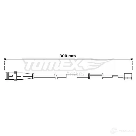 Датчик износа тормозных колодок TOMEX BRAKES 6WHDZ tx3070 30-7 0 1424550229