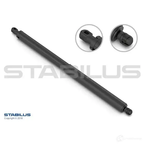 Амортизатор багажника STABILUS 834133 4046577768918 1229072 K XIOC