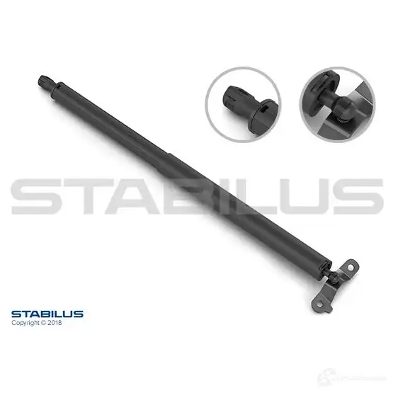 Амортизатор багажника STABILUS 4046577345393 019027 GMC J71 1227563 изображение 0