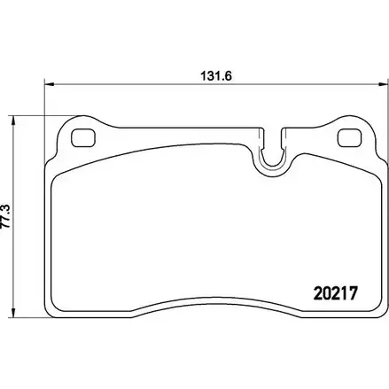 Тормозные колодки, дисковые, комплект A.B.S. P44018 1194049755 2 0217 8380D1263