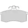 Тормозные колодки, дисковые, комплект NECTO FD6216 21 170 FD6216A 1194094388