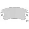 Тормозные колодки, дисковые, комплект NECTO FD671A 20 950 FD671 1194095292 изображение 0