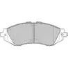 Тормозные колодки, дисковые, комплект NECTO FD6815N 232 34 FD6815 1194095541