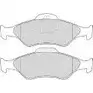 Тормозные колодки, дисковые, комплект NECTO FD6891 FD6891N 2 3200 1194095715 изображение 0