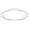 Тормозные колодки, дисковые, комплект NECTO FD7325 FD7325A 2 4660 1194096716