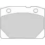 Тормозные колодки, дисковые, комплект NECTO FD810A 1194097357 FD810 20 166 изображение 0