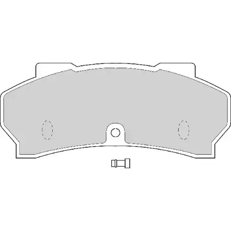 Тормозные колодки, дисковые, комплект ABEX AVR142 20 366 1194122392 E6R3U0E изображение 0
