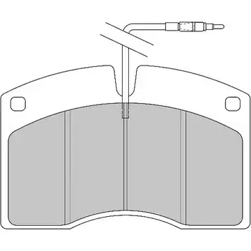 Тормозные колодки, дисковые, комплект ABEX 290 72 G6228 CMI4T 1194124037