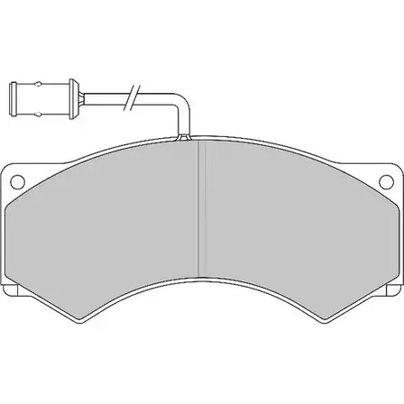 Тормозные колодки, дисковые, комплект DURON DCV503 O1XNAX 290 24 1194125199 изображение 0