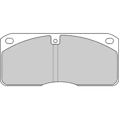 Тормозные колодки, дисковые, комплект DURON 6WAB64 1194125204 DCV702 29 039 изображение 0