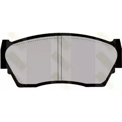 Тормозные колодки, дисковые, комплект BRAKE ENGINEERING PA1140 216 57 1194271477 2IRHJWH