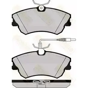 Тормозные колодки, дисковые, комплект BRAKE ENGINEERING 21 887 23099 PA1149 1194271486 изображение 0