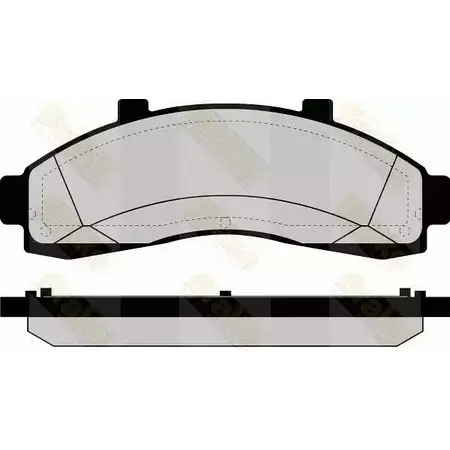 Тормозные колодки, дисковые, комплект BRAKE ENGINEERING E8KB21 1194271489 234 72 PA1150 изображение 0