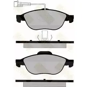 Тормозные колодки, дисковые, комплект BRAKE ENGINEERING PA1154 1194271497 23141 23 140