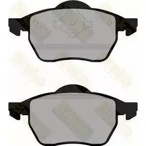 Тормозные колодки, дисковые, комплект BRAKE ENGINEERING 2 1624 21640 1194271562 PA1207 изображение 0