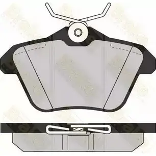 Тормозные колодки, дисковые, комплект BRAKE ENGINEERING 21606 1194271576 PA1236 21 605 изображение 0