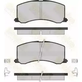 Тормозные колодки, дисковые, комплект BRAKE ENGINEERING 1194271608 12KC5 23 400 PA1256 изображение 0