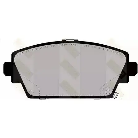 Тормозные колодки, дисковые, комплект BRAKE ENGINEERING PA1341 2309 4 1194271750 23095 изображение 0