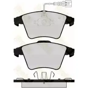 Тормозные колодки, дисковые, комплект BRAKE ENGINEERING 237 46 23747 1194272061 PA1569 изображение 0