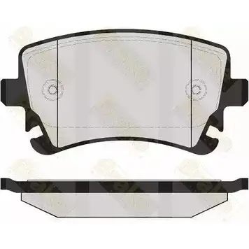 Тормозные колодки, дисковые, комплект BRAKE ENGINEERING 1194272083 PA1584 ALF7APK 2 3326