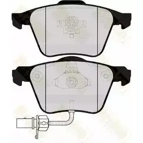 Тормозные колодки, дисковые, комплект BRAKE ENGINEERING 1194272151 23763 PA1620 2 3762