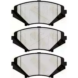 Тормозные колодки, дисковые, комплект BRAKE ENGINEERING 1194272183 RWJ4KL 24 042 PA1641