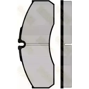 Тормозные колодки, дисковые, комплект BRAKE ENGINEERING PA1764 29 121 1194272364 29260