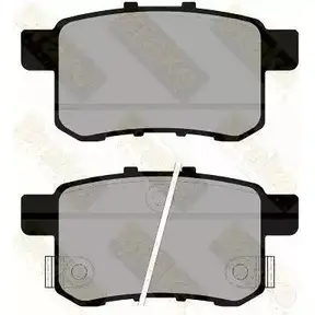 Тормозные колодки, дисковые, комплект BRAKE ENGINEERING 244 35 PA1812 1194272449 24661 изображение 0