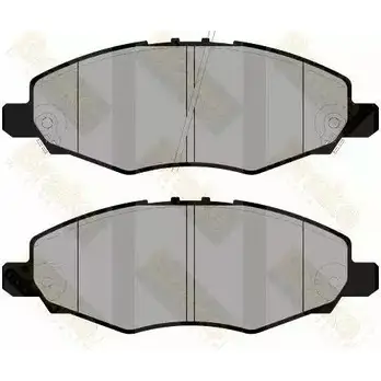 Тормозные колодки, дисковые, комплект BRAKE ENGINEERING ZWL5FL 2 4634 1194272462 PA1820 изображение 0