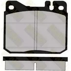 Тормозные колодки, дисковые, комплект BRAKE ENGINEERING 1194272813 PA323 203 41 AAAJRN изображение 0