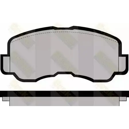 Тормозные колодки, дисковые, комплект BRAKE ENGINEERING PA398 J6X6Y8 1194272871 2047 6
