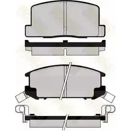 Тормозные колодки, дисковые, комплект BRAKE ENGINEERING 217 59 PA502 21760 1194272974 изображение 0