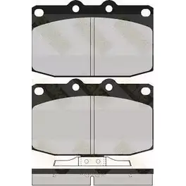 Тормозные колодки, дисковые, комплект BRAKE ENGINEERING 20879 1194273019 20 378 PA541 изображение 0