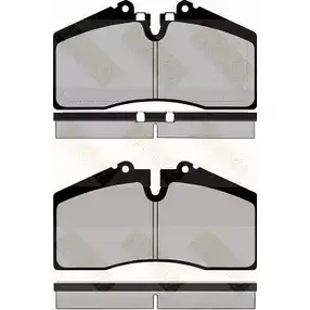 Тормозные колодки, дисковые, комплект BRAKE ENGINEERING VSWX84H 1194273162 PA809 2095 3 изображение 0